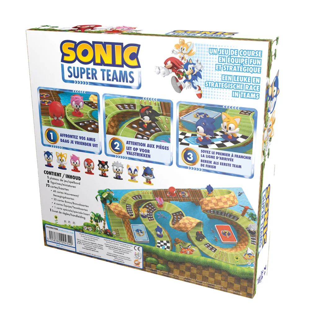 Sonic Super Teams|Zygomatic Board Game Studio New